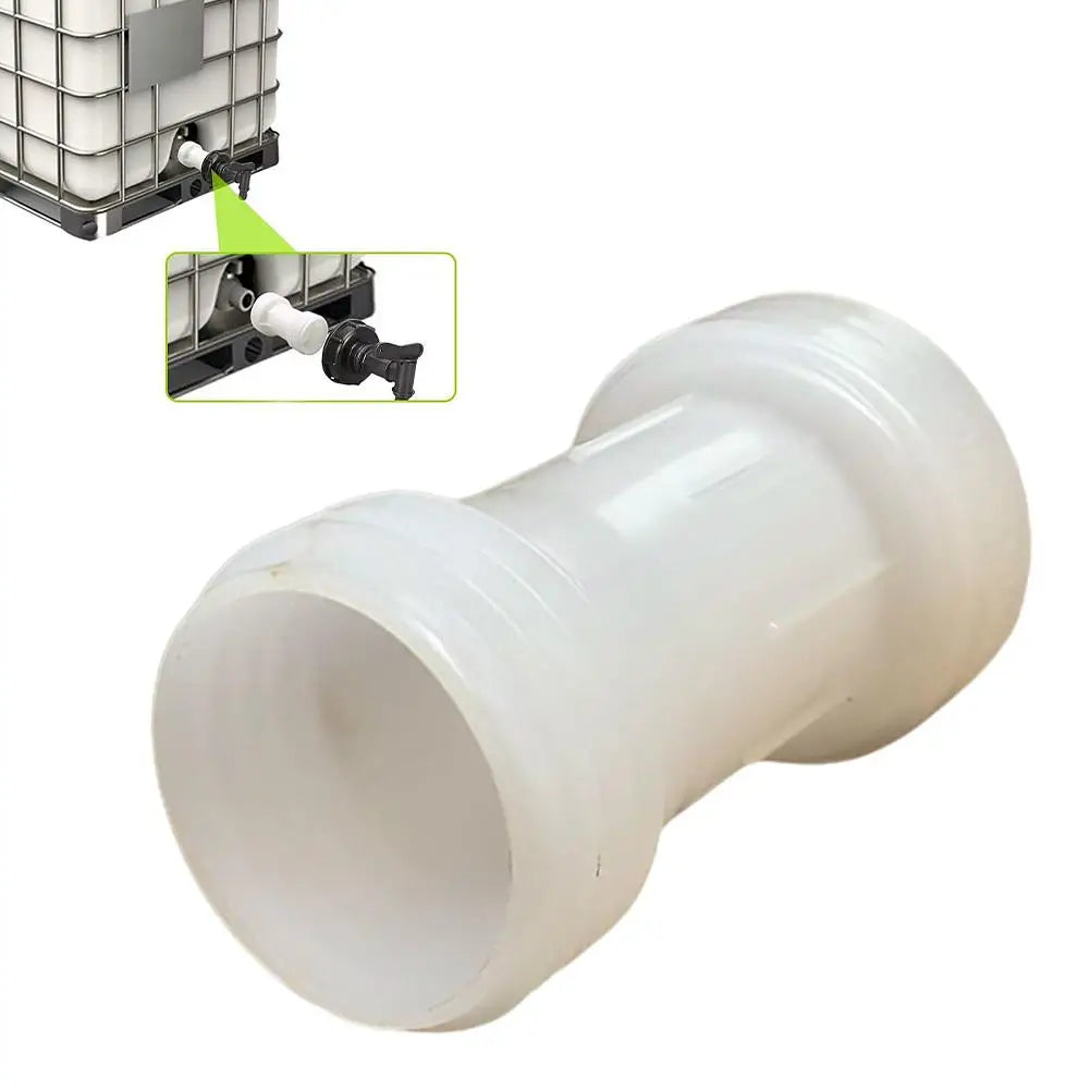 IBC Tote Tank Drain Extension Adapter – 60mm Threaded Pipe