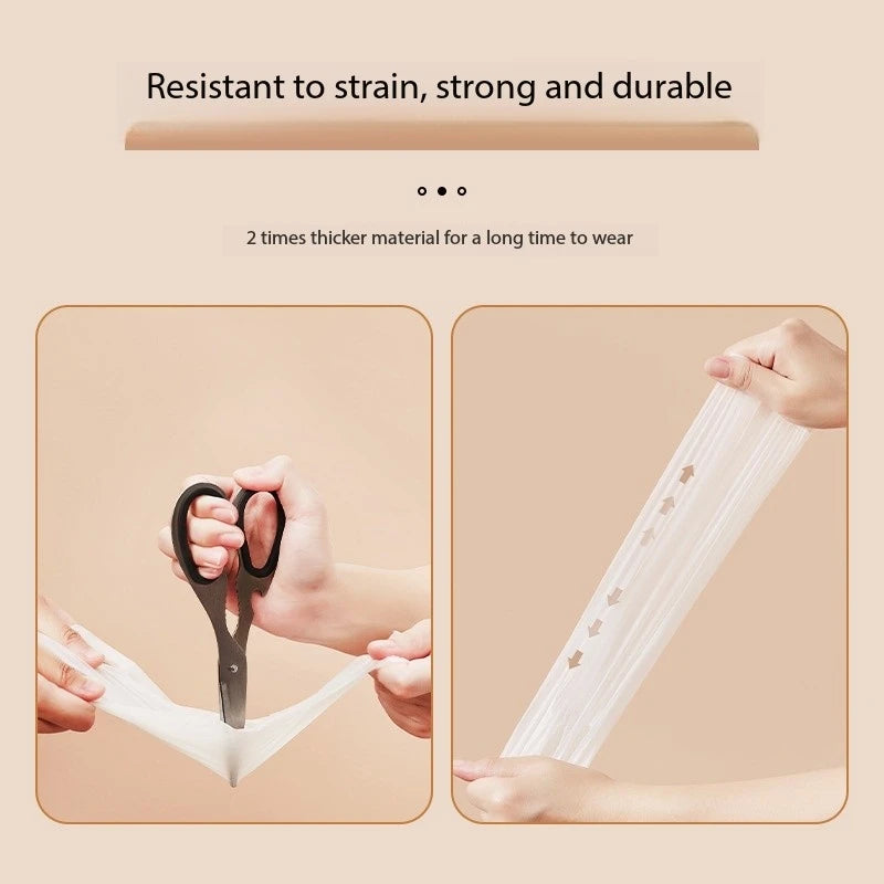 Disposable PVC Gloves 50-Pack | Latex-Free, Food Safe, Powder-Free