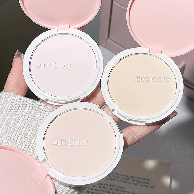 CACE 3-Color Pressed Setting Powder – Matte, Oil Control, Waterproof