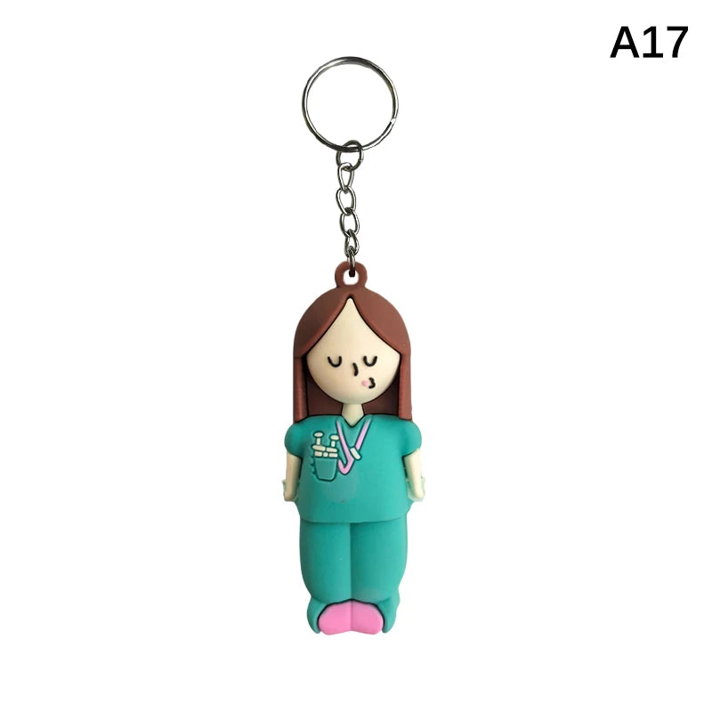 Paw Print Girl Shaped Ampoule Bottle Opener Keychain Rubber Cutter Aid Medication Vial Breaker Tool For Home Nurses And Doctors Oasis Select A17