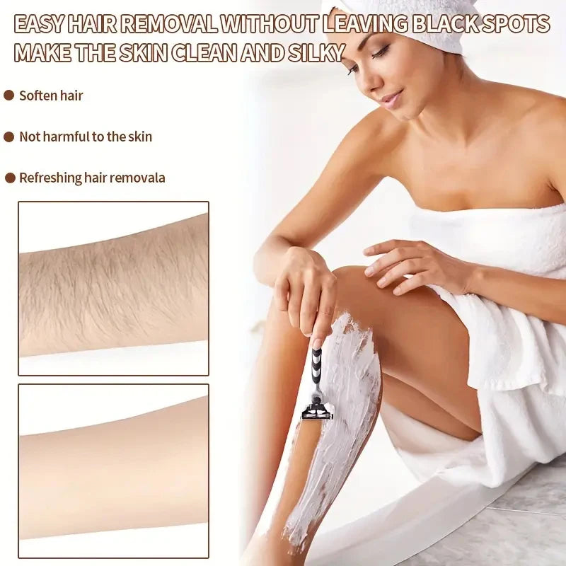 Sensitive Skin Hair Removal Cream – Alcohol-Free Women 100g Hair Removal Cream Oasis Select