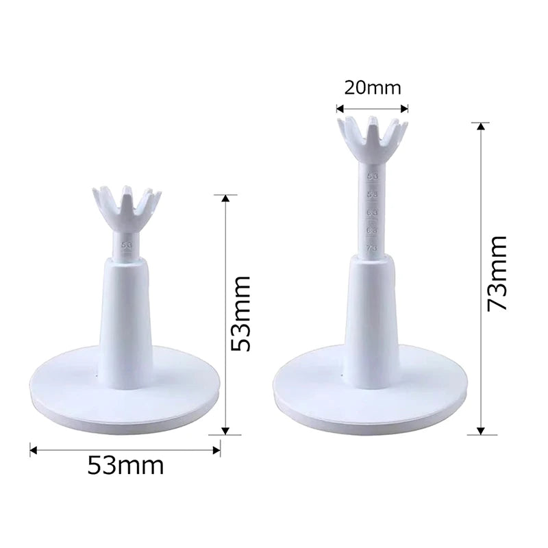1/2Pcs Adjustable Height Plastic Golf Tees Durable Practice Golf Training Tees Professional Golf Accessories for Golfer Training Oasis Select