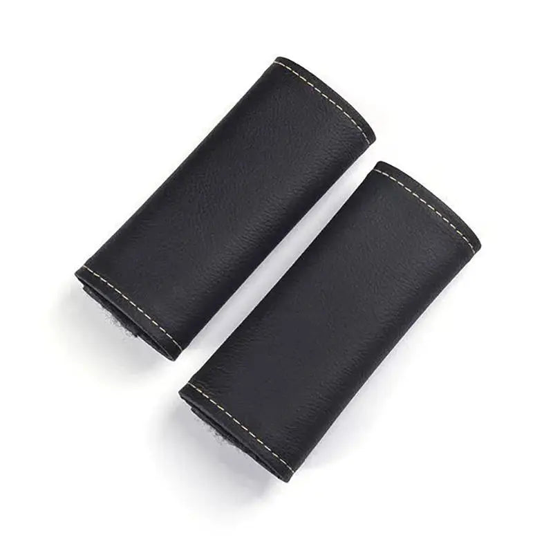 2PCS Car Door Inner Handle PU Leather Cover Door Handle Leather Protective Case Car Styling Interior Upgrades Auto Accessories Oasis Select H