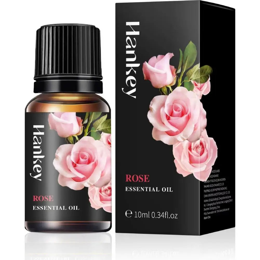 10ML Lavender Rose Lemon Olive Eucalyptus Orange Rosemaxy Wormwood Ginger Green tea Oil Oasis Select A
