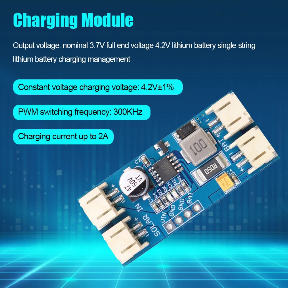 CN3791 MPPT Solar Battery Charger Module 3.7V 4.2V 12V JST Solar Charger Module Oasis Select