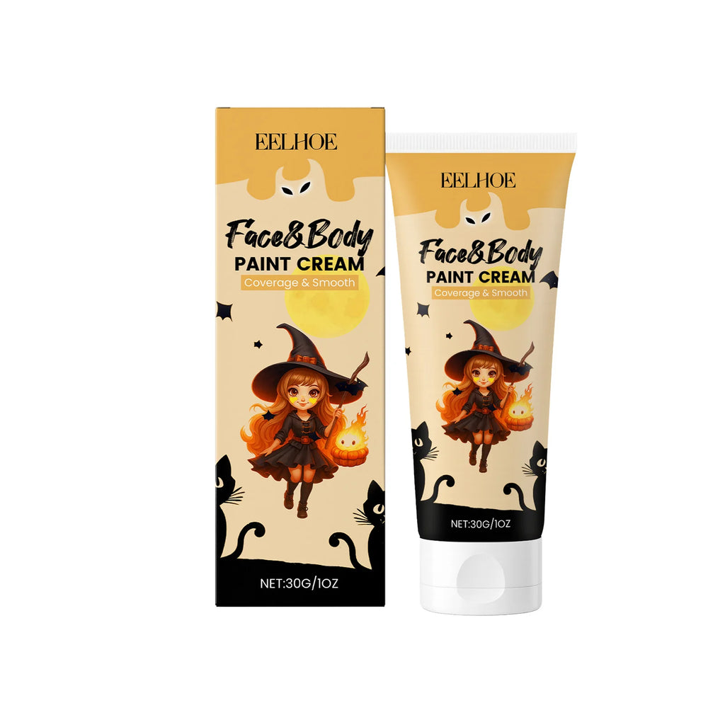 EELHOE Halloween Face & Body Paint Cream – Clown Cosplay