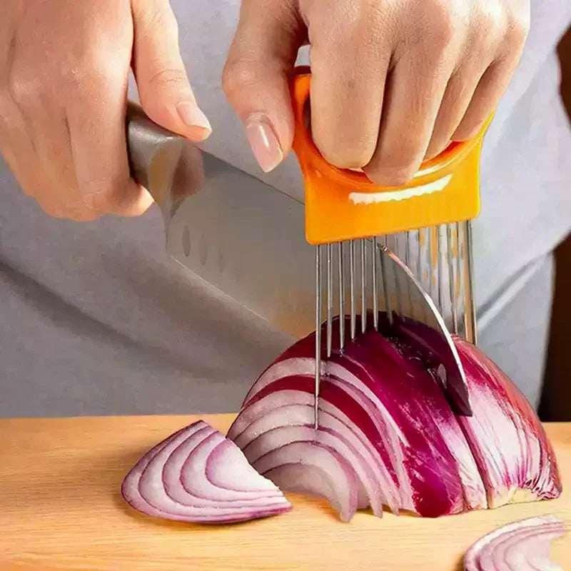 Heart-Shaped Onion Needle Multi-Functional Vegetable Slicer And Fruit And Vegetable Slicing Aid Oasis Select