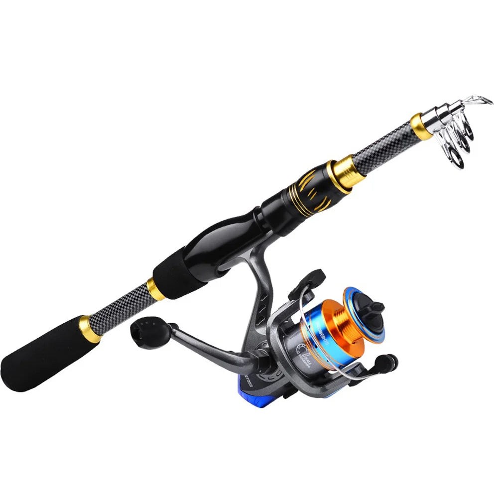 Sea rod set, long-range casting, fishing reel, fishing rod bag combination, carbon fiber sea fishing rod, sea rod beginner set Oasis Select