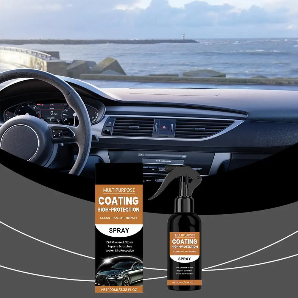 100ml Car Paint Protection & Rust Remover Spray – Metal Surfaces Car Care Spray Oasis Select
