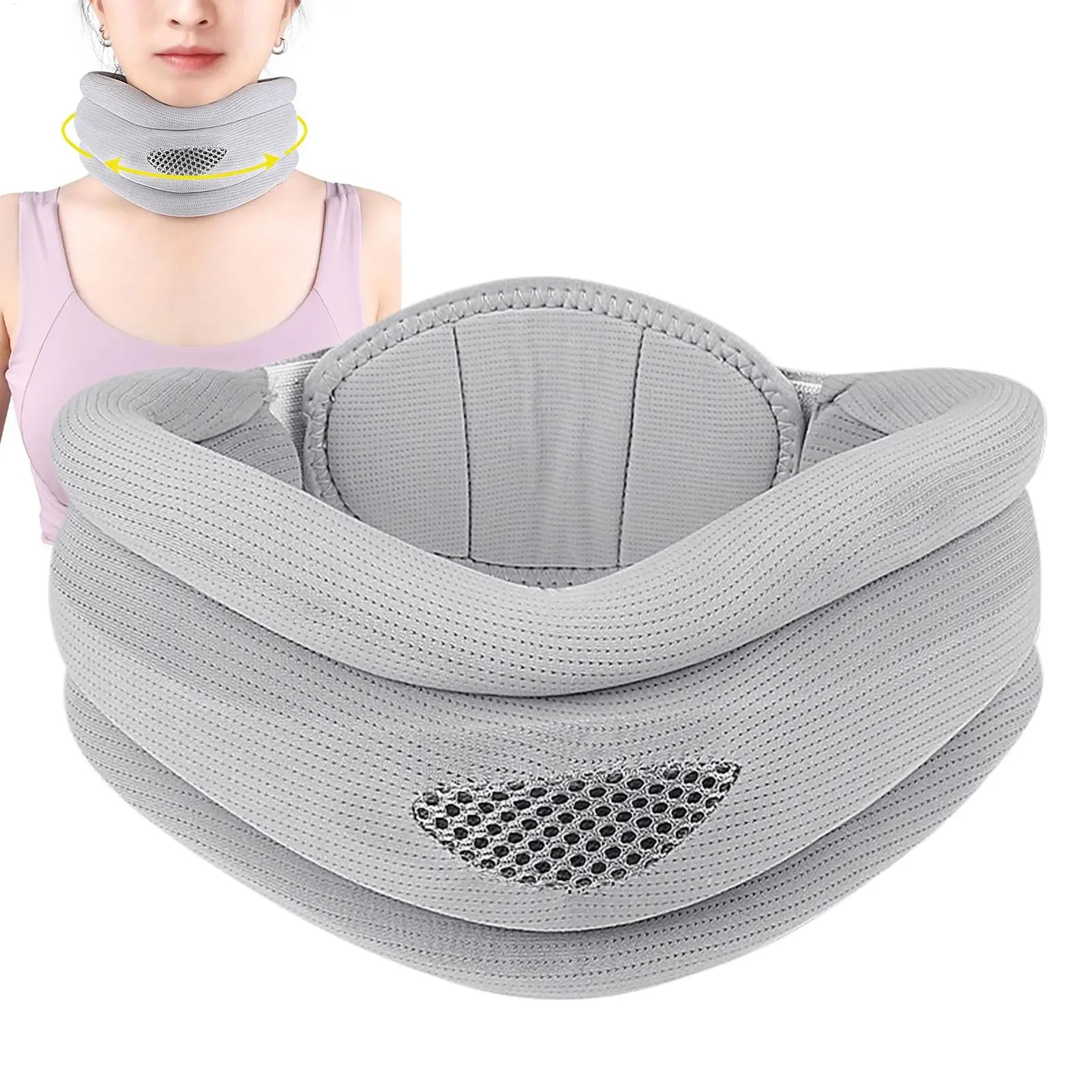 Cervical Protection Bracket Soft Foam Cervicorrect Neck Brace Neck Support Cervical Brace Adjustable Cervical Collar Pillows Oasis Select