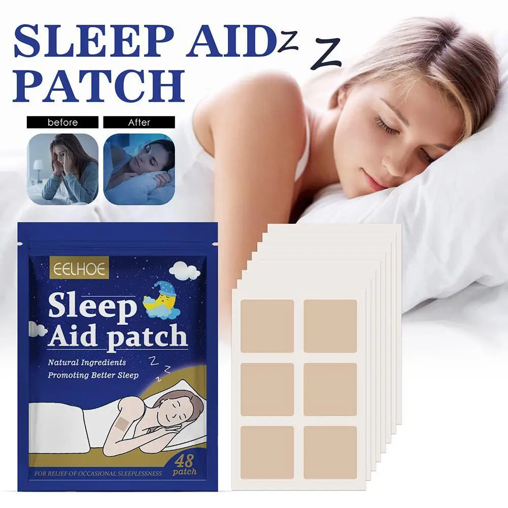 SADOER Sleep Aid Patches 48pc – Relax, Rest & Recover Sleep Aid Patch Oasis Select
