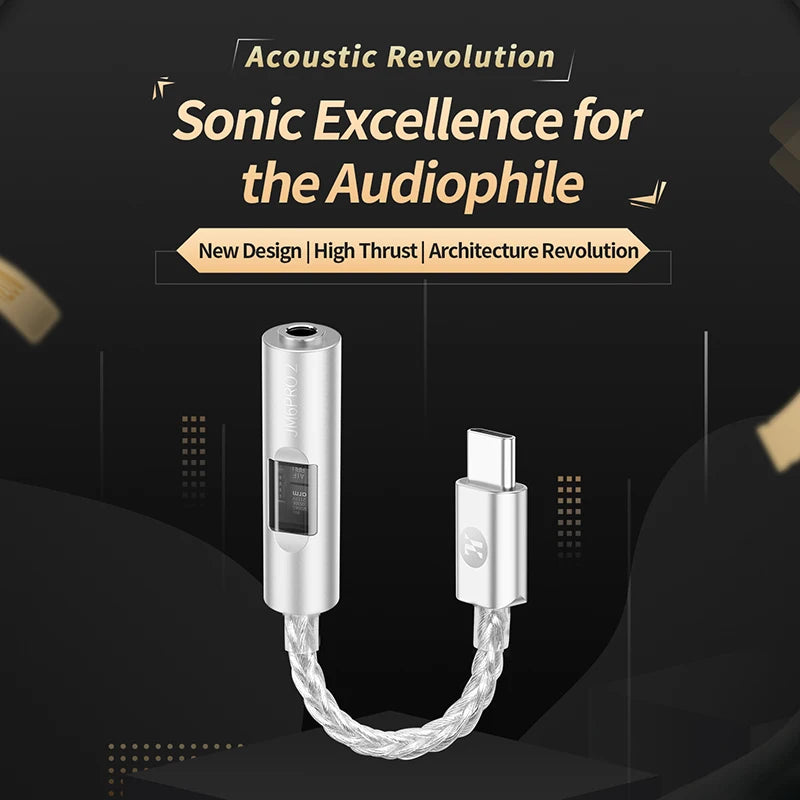 New JCALLY JM6 Pro2 Digital Audio Adapter CX31993 DAC Chip MAX97220 OPAMP Chip Hi-Fi Audio Decoder Type-C To 3.5mm Earphone Amp Oasis Select