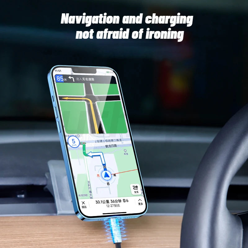 1m Cable 60W Fast Charging Elbow Charger For Tesla Model 3 Highland Model Y Juniper Phone Data Charging PD Charge Accessories Oasis Select