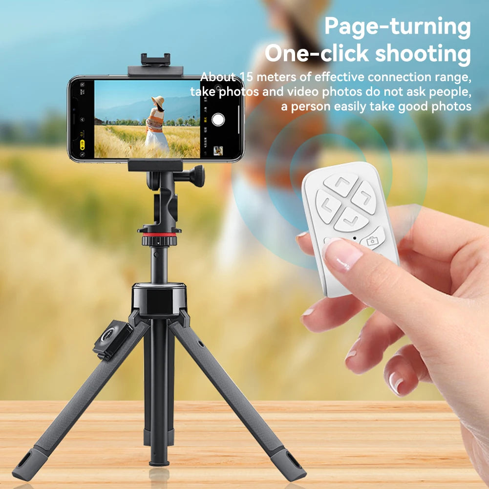 7-Button Bluetooth 5.2 Finger Ring Remote for Phone & Camera
