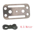 Diving Weight Fixing Plate Weight Keeper Clip Diver Light Keeper Underwater Gear Slide Retainer Oasis Select orange