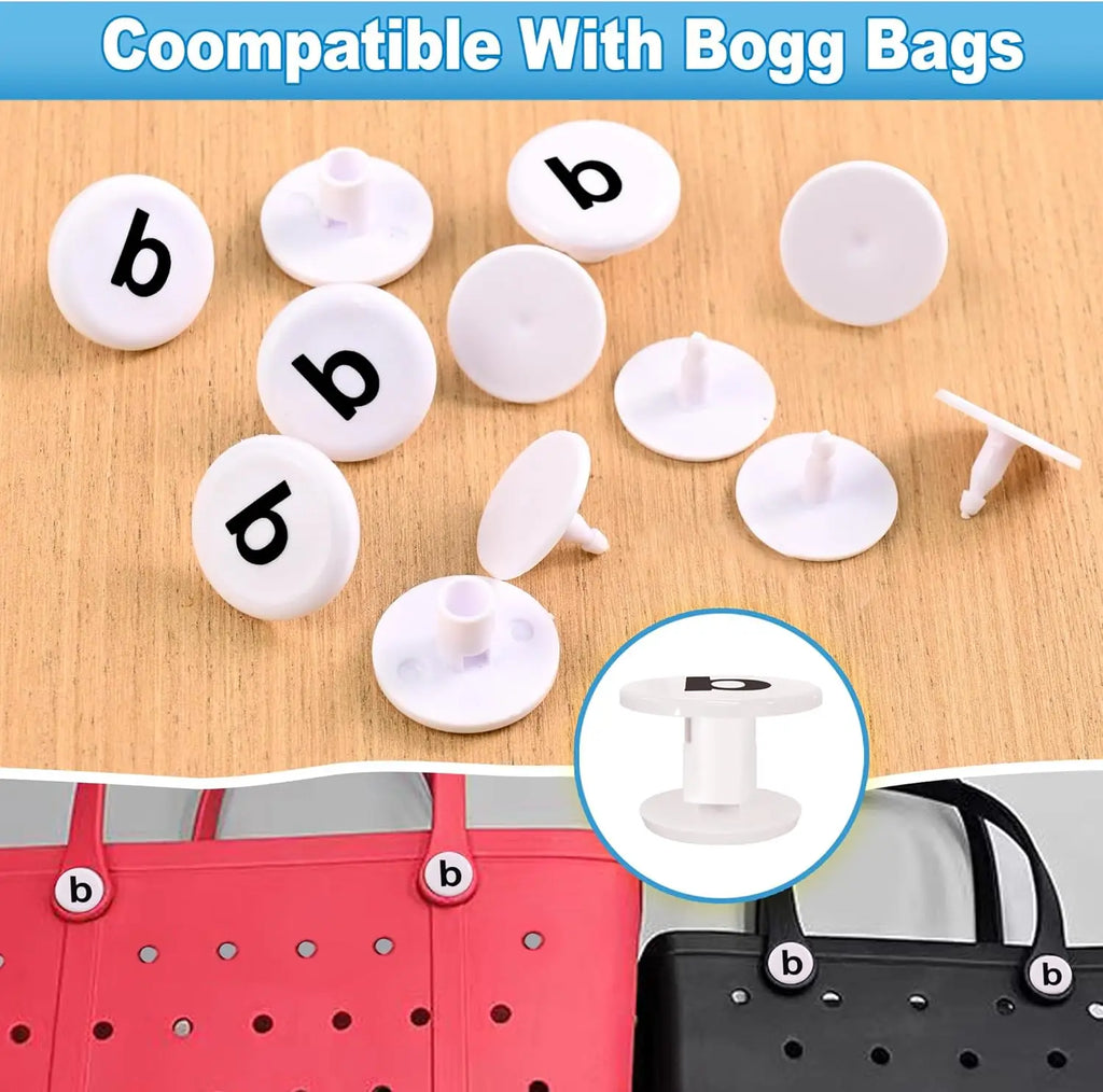 4/8/10 PCS Replacement Rivets for Bogg Bag Rubber Repair Kit for Beach Tote Bottom, Bag Accessories Easy DIY Fix for Worn Studs Oasis Select