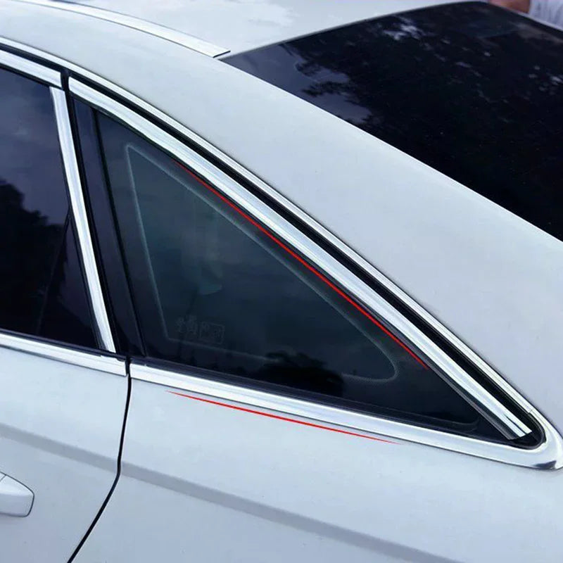 6mm*5m Exterior Car Chrome Body Strip Bumper Auto Door Protective Sticker Moulding Styling Trim Sticker Car Decoration Strip Oasis Select