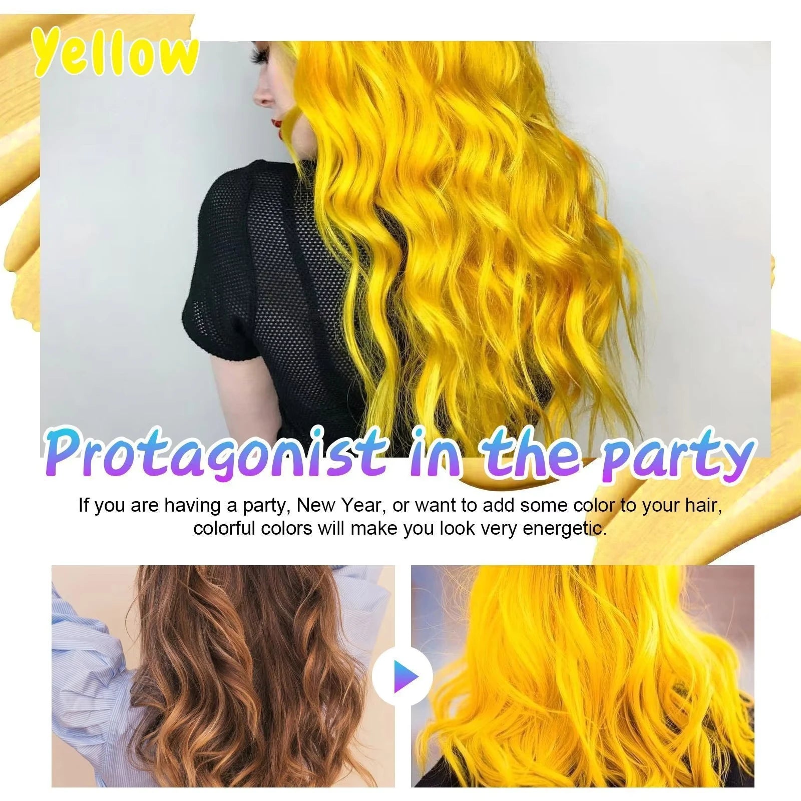 Temporary Hair Color Wax – Nourishing Styling Pomade 120g Temporary Hair Color Wax Oasis Select