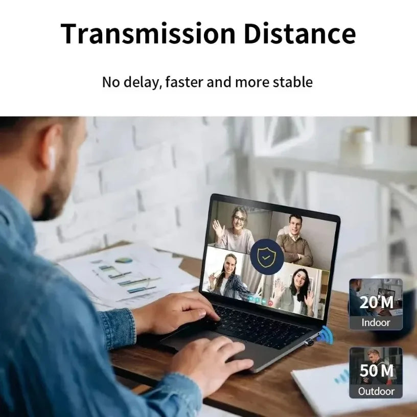 USB Bluetooth Adapter 5.3 5.1 for Wireless Speaker Audio Mouse Bluetooth Dongle USB Adapter Bluetooth 5.0 Receiver Transmitter Oasis Select
