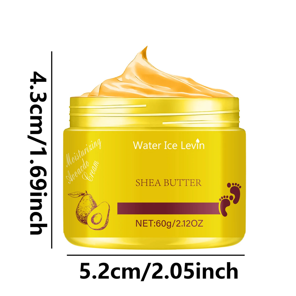 Pure Shea Butter Foot Cream 60g – Moisture Lock & Skin Repair Foot Cream Oasis Select