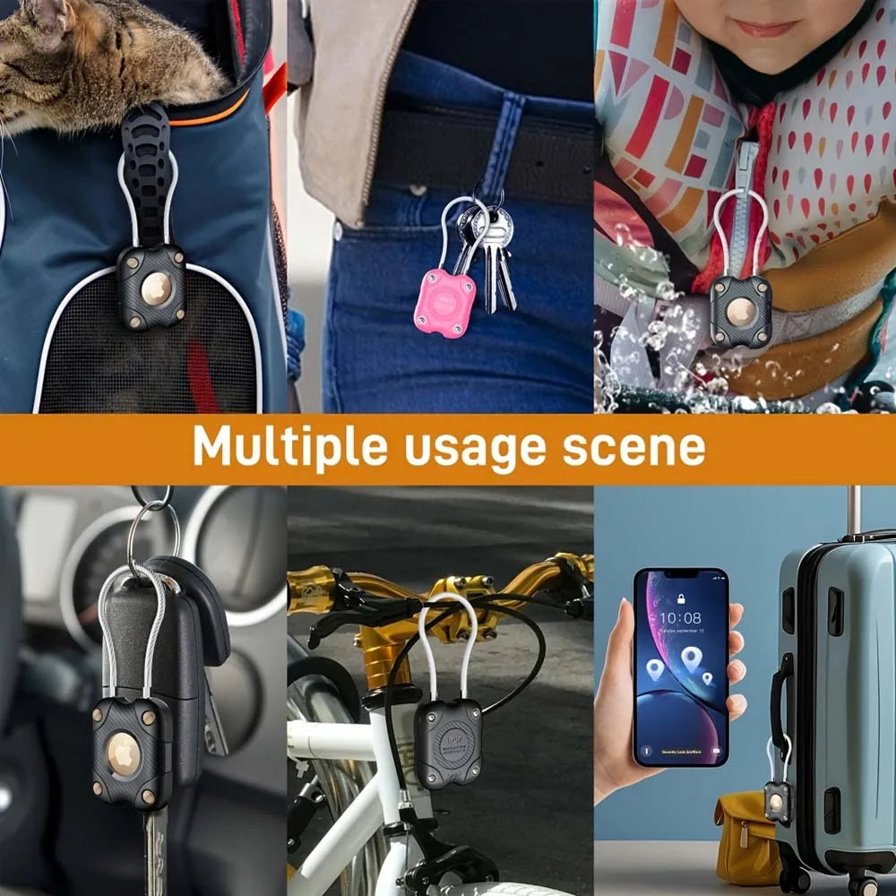 AirTag Waterproof Case with Steel Wire Cable | IP67 Protection AirTag Protective Case Oasis Select