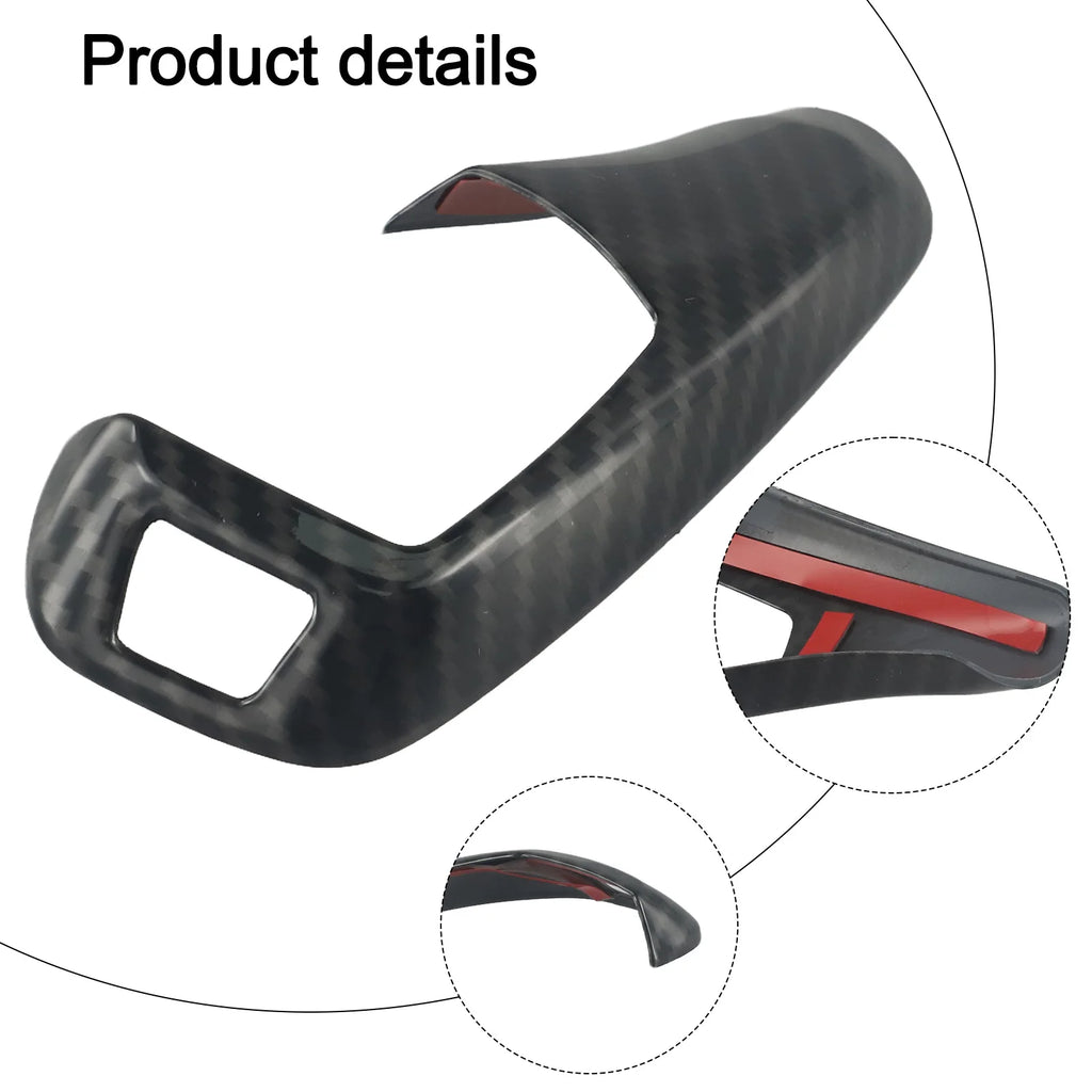 Fit For BMW 1 2 3 4 5 Series Carbon Fiber Gear Shift Knob Cover Smooth Finish Super Lightweight Embedded Packaging Oasis Select