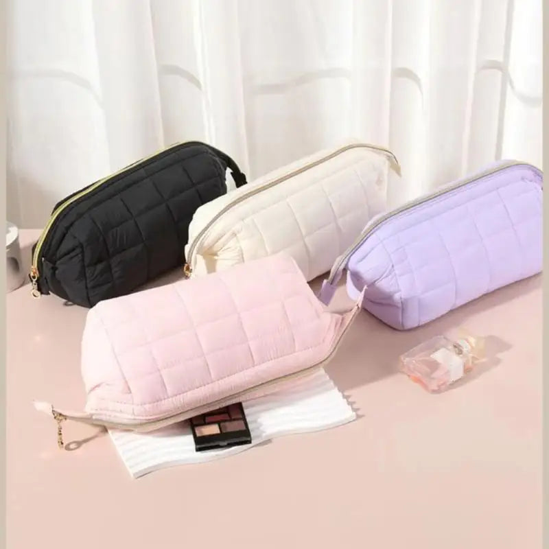 Makeup Bag Travel Makeup Bag Cosmetic Storage Box Expandable Storage Travel Essentials Toiletries Brushes Oasis Select