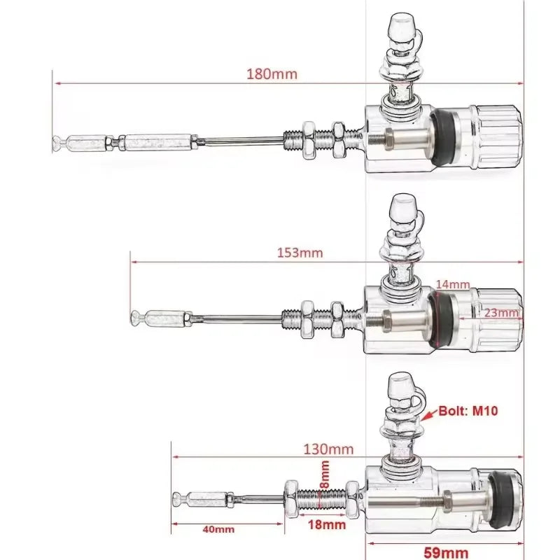Motorcycle disc brake pump upper pump master cylinder modification accessories are universal Oasis Select
