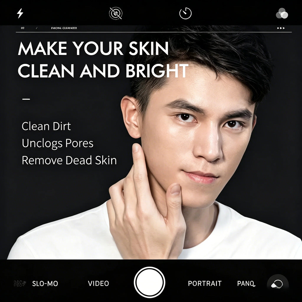 LAIKOU Men Facial Cleanser Face Wash Moisturizing Man Skin Care Oil Control Blackhead Remove Scrub Cosmetics Deep Norishing 50g Oasis Select
