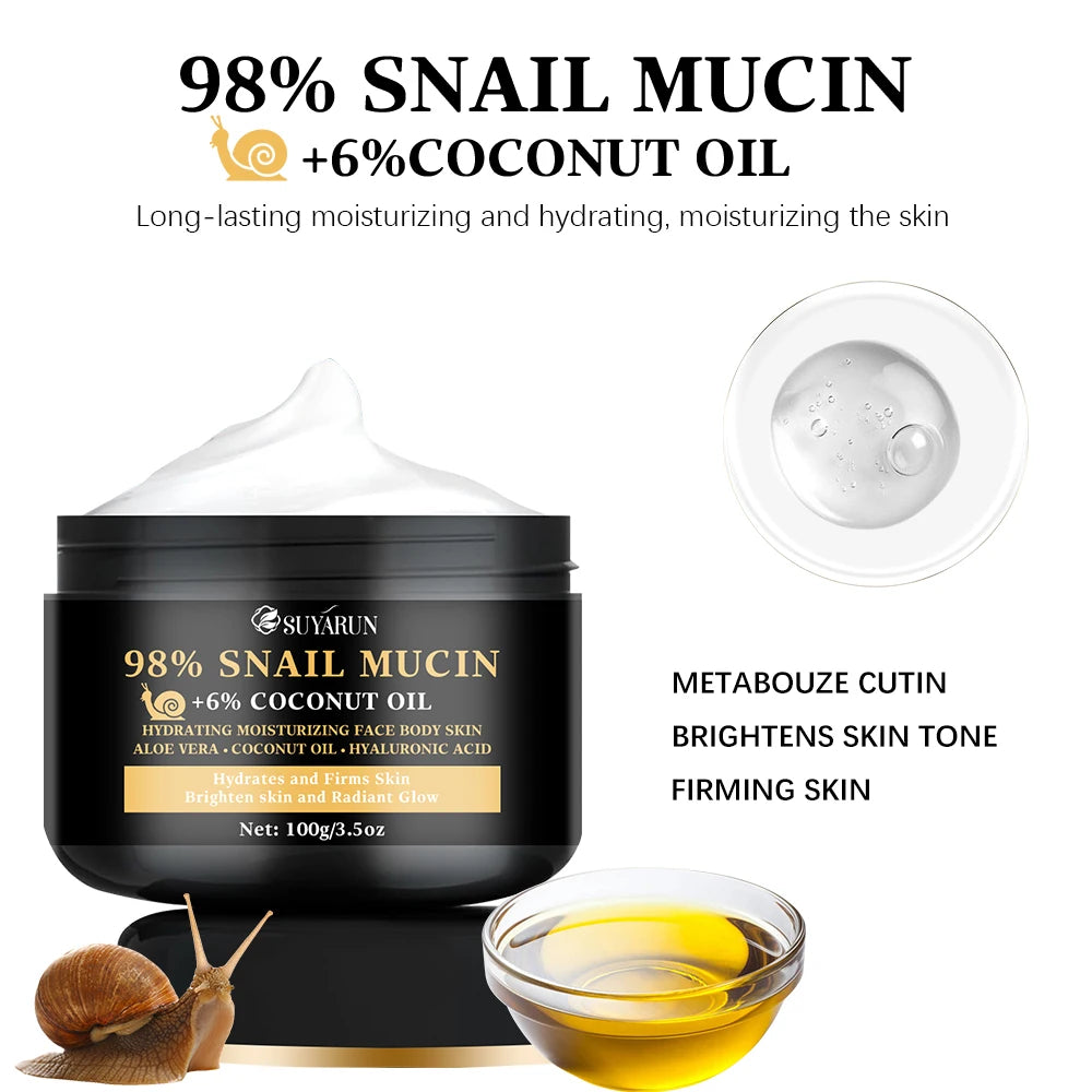92% snail lotion and 5% hyaluronic acid, lighten fine lines, firm and moisturize, suitable for all skin types Oasis Select