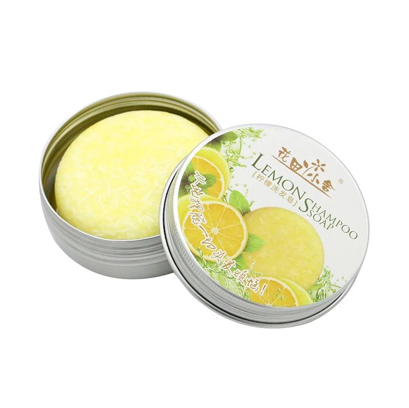 12 Colors 55g Handmade Hair Shampoo Soap Cold Processed Cinnamon Ginger Shampoo Bar 100% Pure Hair Shampoos Hair Care Tool 40 Oasis Select lemon 11 China Mainland
