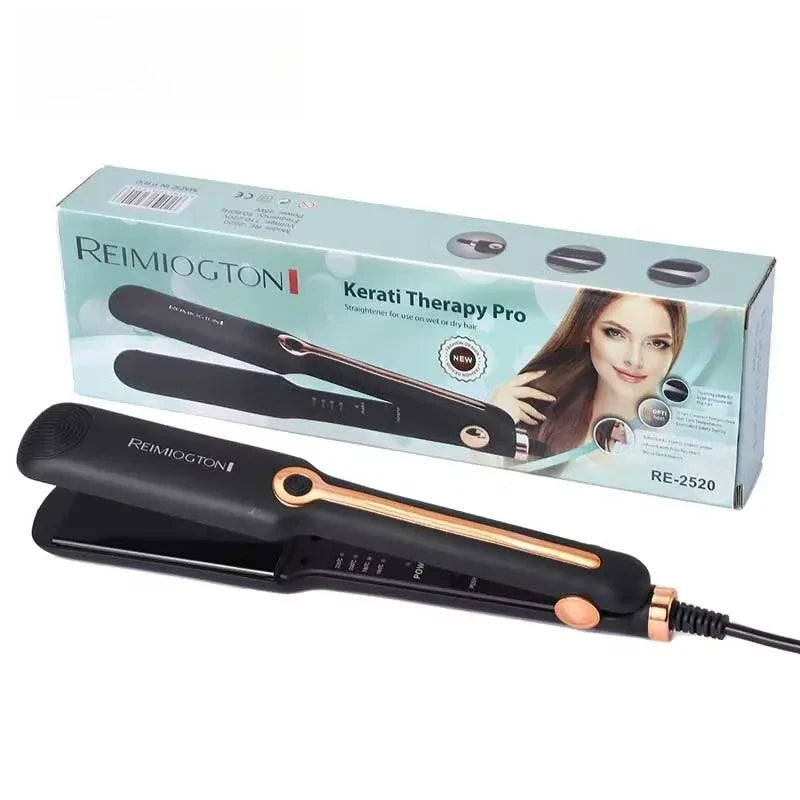 URGGU Ceramic Flat Iron Wide Plate Hair Straightener & Curler