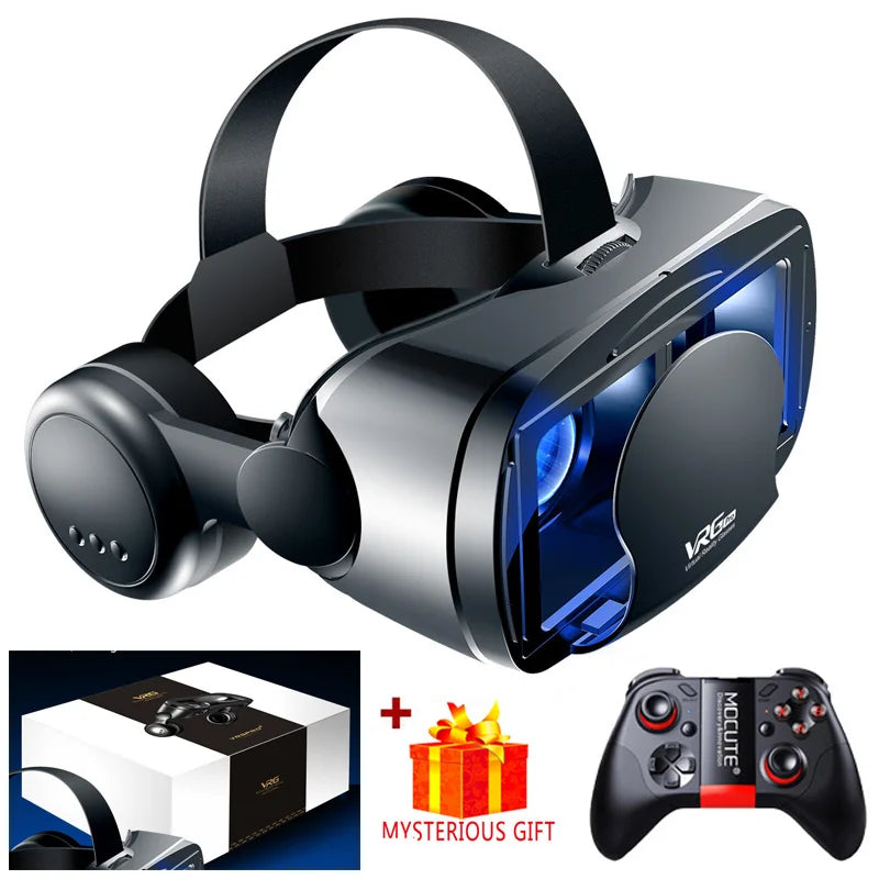 AyeBeau VR Headset 3D Goggles for Smartphone | VRG Q8
