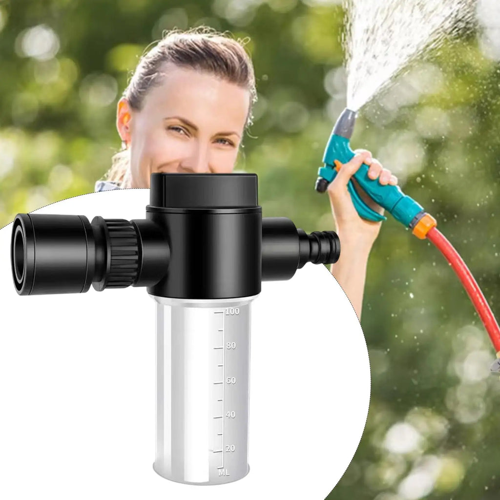 Pressure Washer Foam Cannon 100ml Liquid Fertilizer Dispersing Sprayer Adjustable Sprinkler With Scale Precision Garden Watering Oasis Select