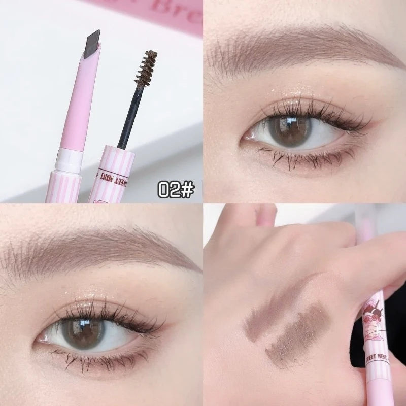 4-Pack Double-Ended Eyebrow Pen – Waterproof & Long-Lasting