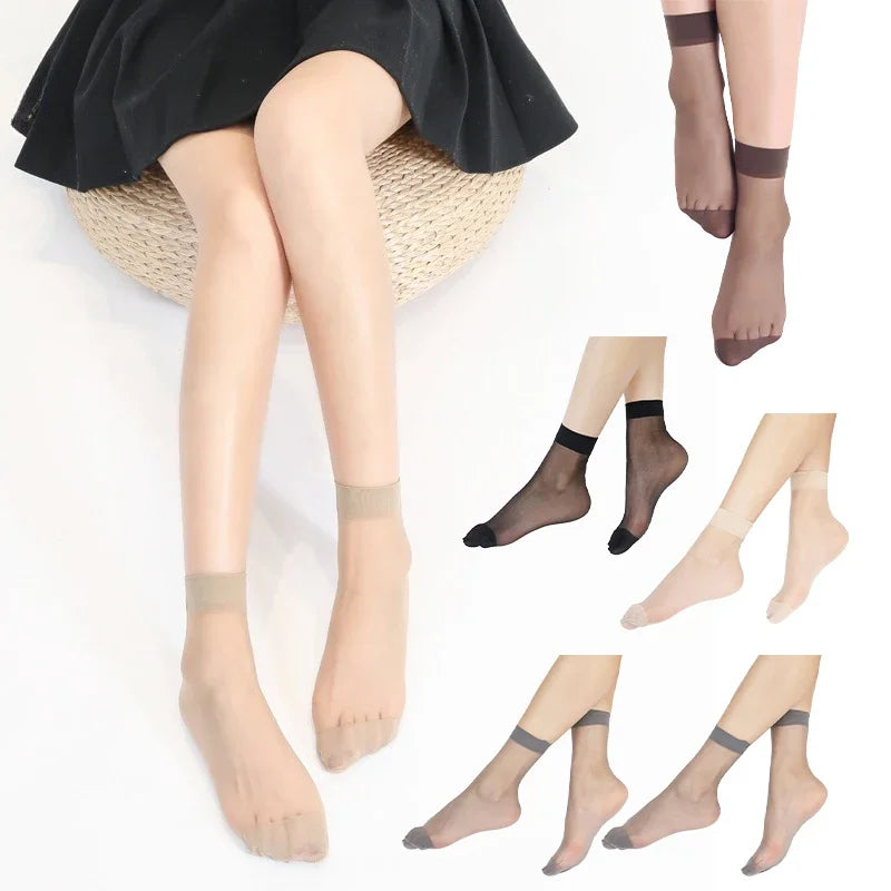10-100Pairs Ankle Socks for Women Ultra Thin Invisible No Show Socks Summer Spring Comfort and Breathable Daily Wear Oasis Select