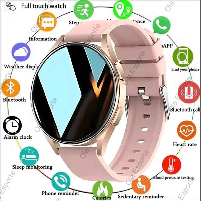 Bluetooth Call Smart Watch Pro 1.39-Inch Custom Dials Music Sports Men Women Watch 6 Health Monitor Smartwatch For Android IOS Oasis Select