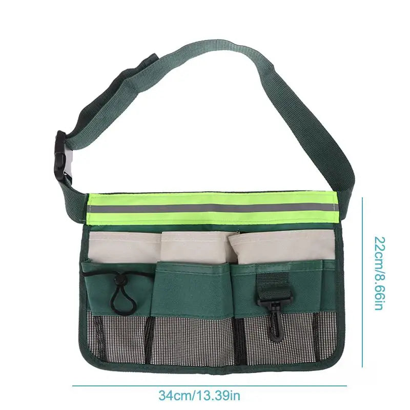 Tool Waist Bag Waist Pocket Outdoor Work Hand Tools Storage Pouch Hardware Tool Bags Electrician Gardening Tools Pocket Bag Oasis Select A6