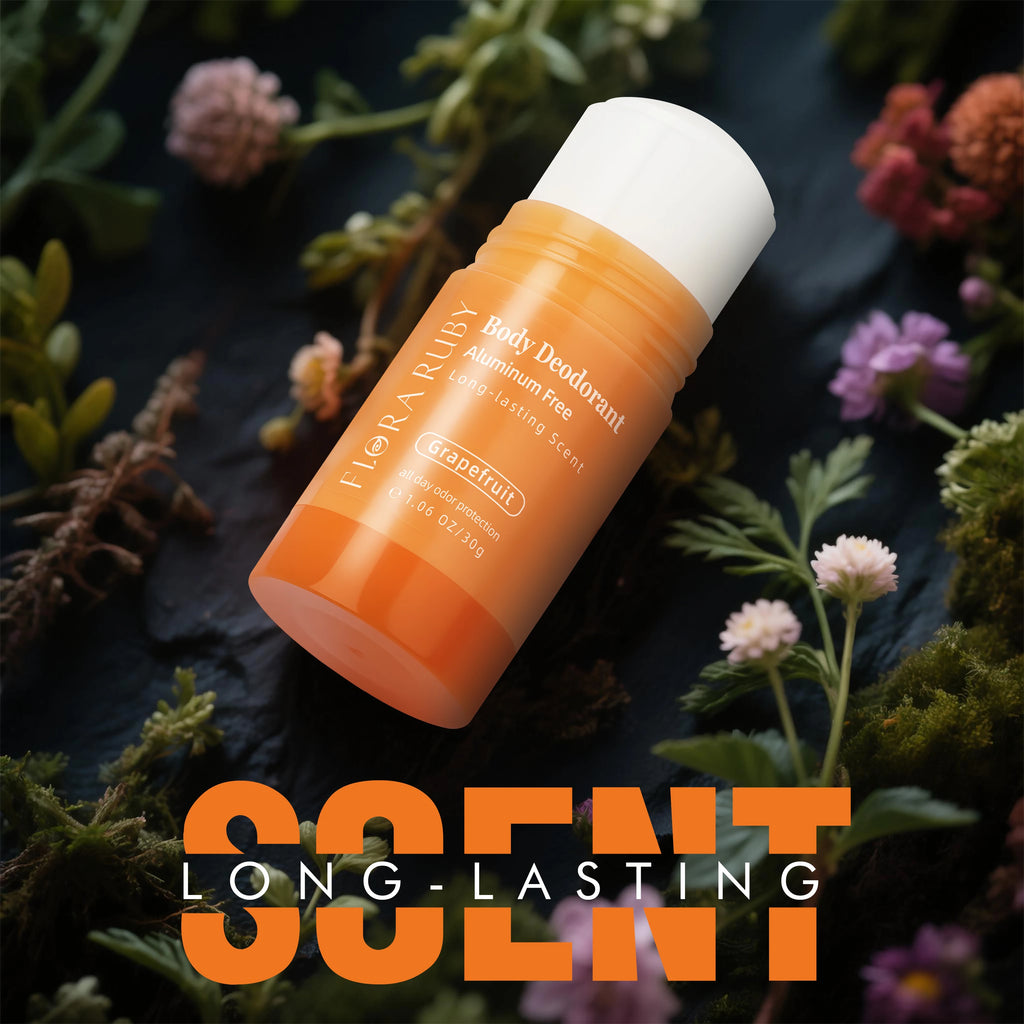 Flora Deodorant Stick aluminum free 30g/1.06oz plant extration long lasting scent super fresh all day ,easy to carry and use Oasis Select