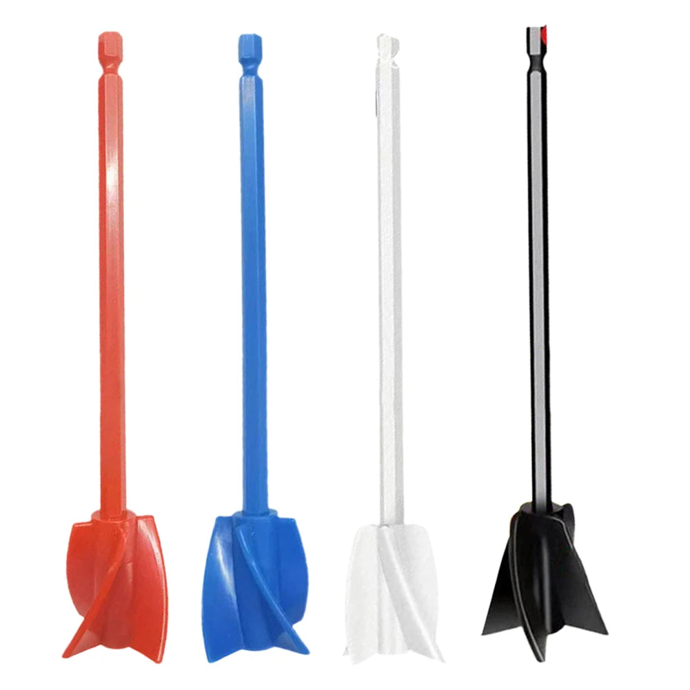 Epoxy Mixer Stick Paint Stirring Rod Putty Cement Paint Mixer Attachment With Drill Consistency Liquids Resin Head Stirrer Oasis Select