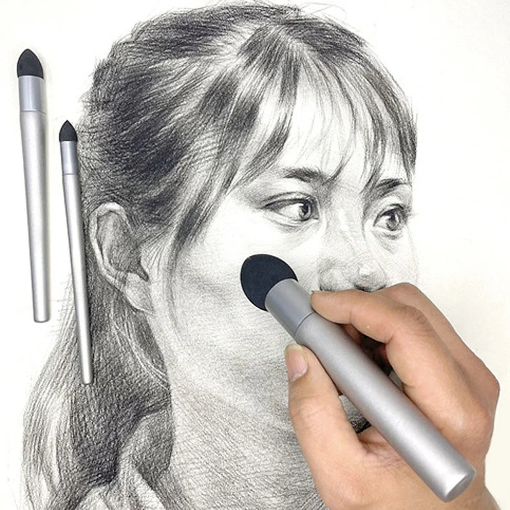 Sketch Smudge Blending Pen Brush Set – 3 Sizes for Artists