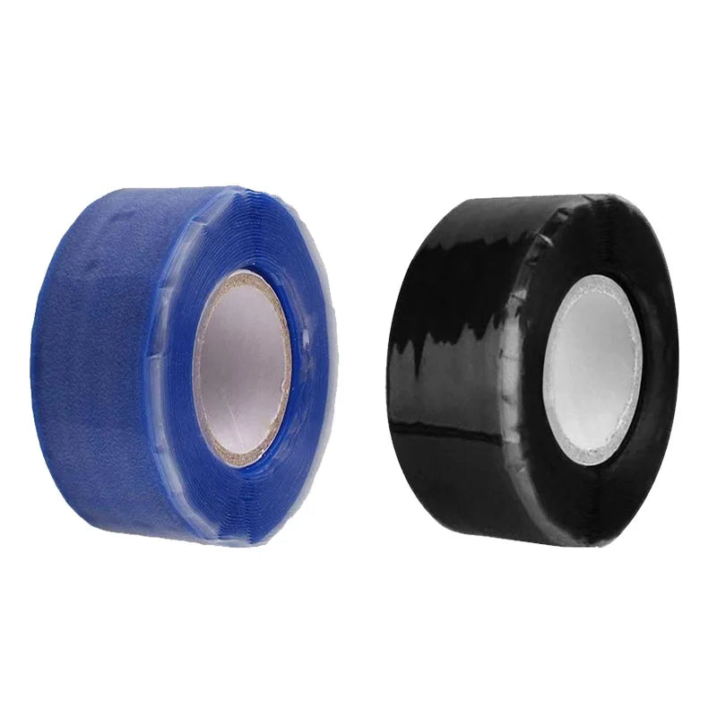 1/3pcs Super Strong Fiber Waterproof Tape Stop Leaks Seal Repair Tape Performance Self Fix Tape Adhesive Sealing Tape 1.5m New Oasis Select 25mm Black-blue 1.5m