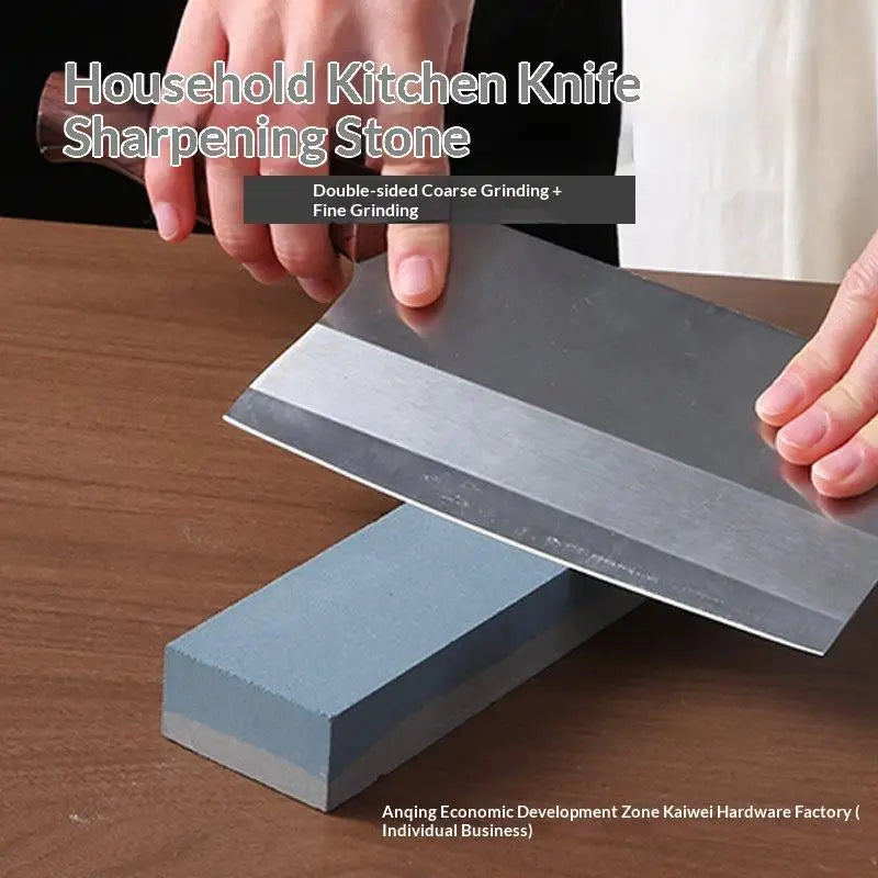 Dual-Sided Whetstone Knife Sharpener | Professional Sharpening Stone