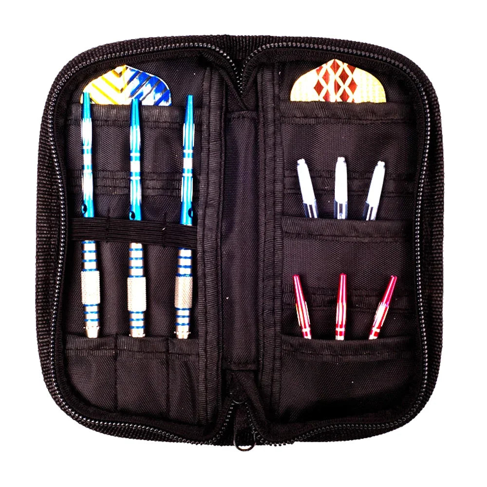 Dart Case Wallet Bag Pouch Oxford Fabric Soft Tip Steel Tip Darts Carry Storage Bag Holding 2 sets Oasis Select