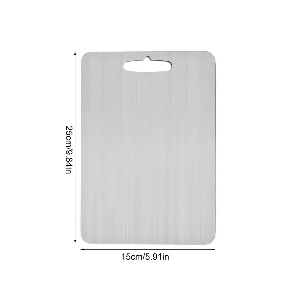 Titanium Cutting Board Double-Sided Chopping Board Food Grade Kitchen Cutting Mat Portable Cutting Board Serving Tray for Meat Oasis Select Extra Small