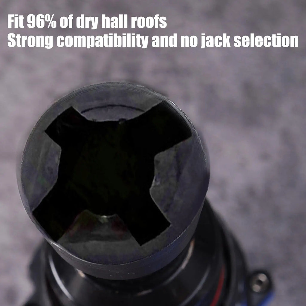 Scissor Jack Drill Adapter Socket Converter for Scissor Car Jack Heavy-Duty Tool Change Converter Rust-Resistant Accessories Oasis Select