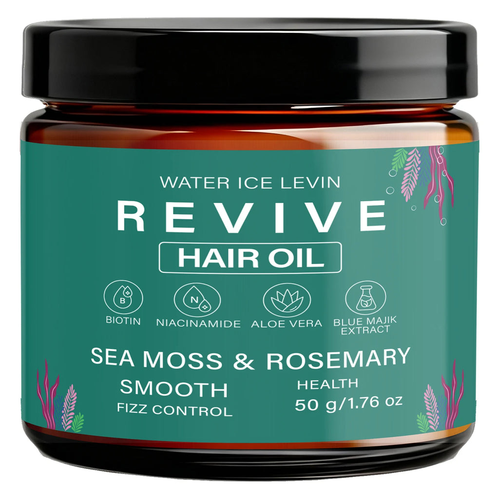 Sea Moss & Rosemary Hair Oil – Biotin, Keratin & Caffeine Hair Treatment Oil Oasis Select Nourishing