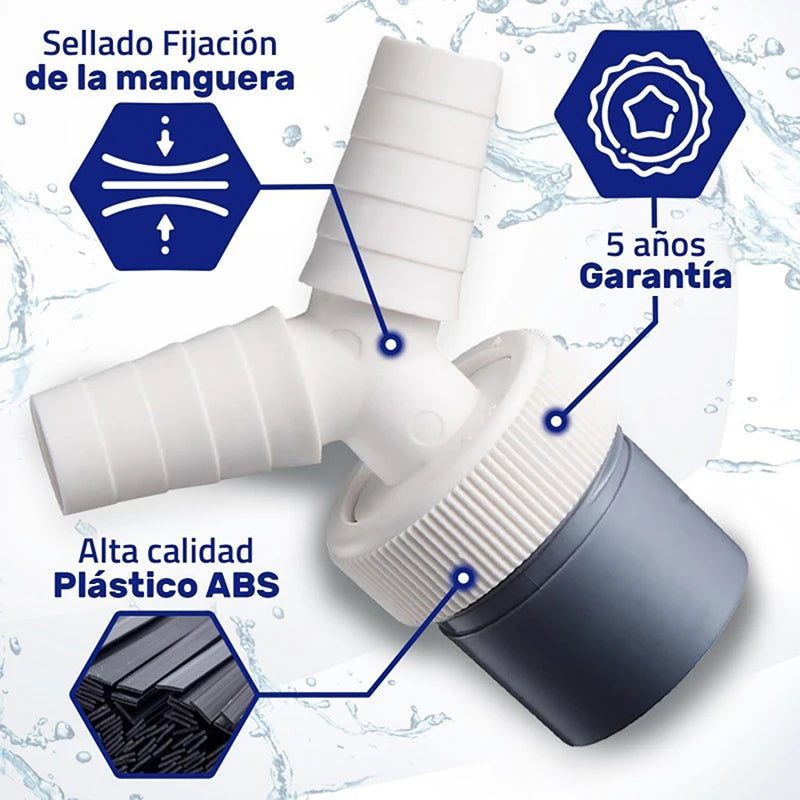 Y-Splitter Drain Adapter for Dishwasher & Washing Machine PVC