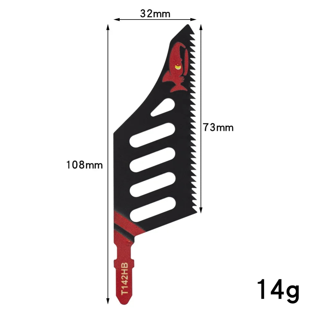 1/3/5pcs T142HB Jigsaw T-shank Flush Cutting Saw Superior Flush Cutting For Wood Aluminum Cutting Tool Accessories Oasis Select