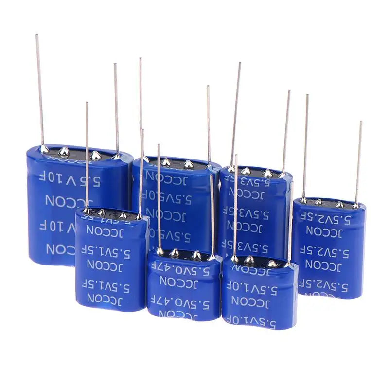 Super Capacitor Farad Capacitor 5.5V 0.47F 1F 1.5F 2.5F 3.5F 5.0F 10F Combination Double Layer Drone Car Recorder Capacitor Oasis Select
